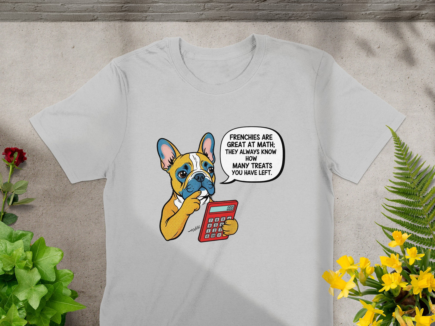Frenchies Are Great At Math Funny Graphic T-shirt product