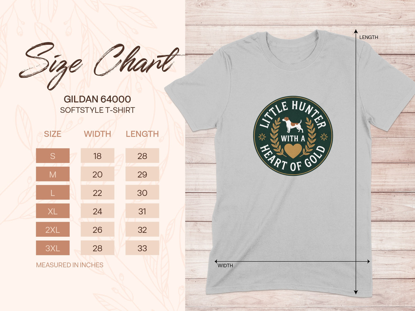 Little Hunter Heart of Gold Theme T-Shirt product type