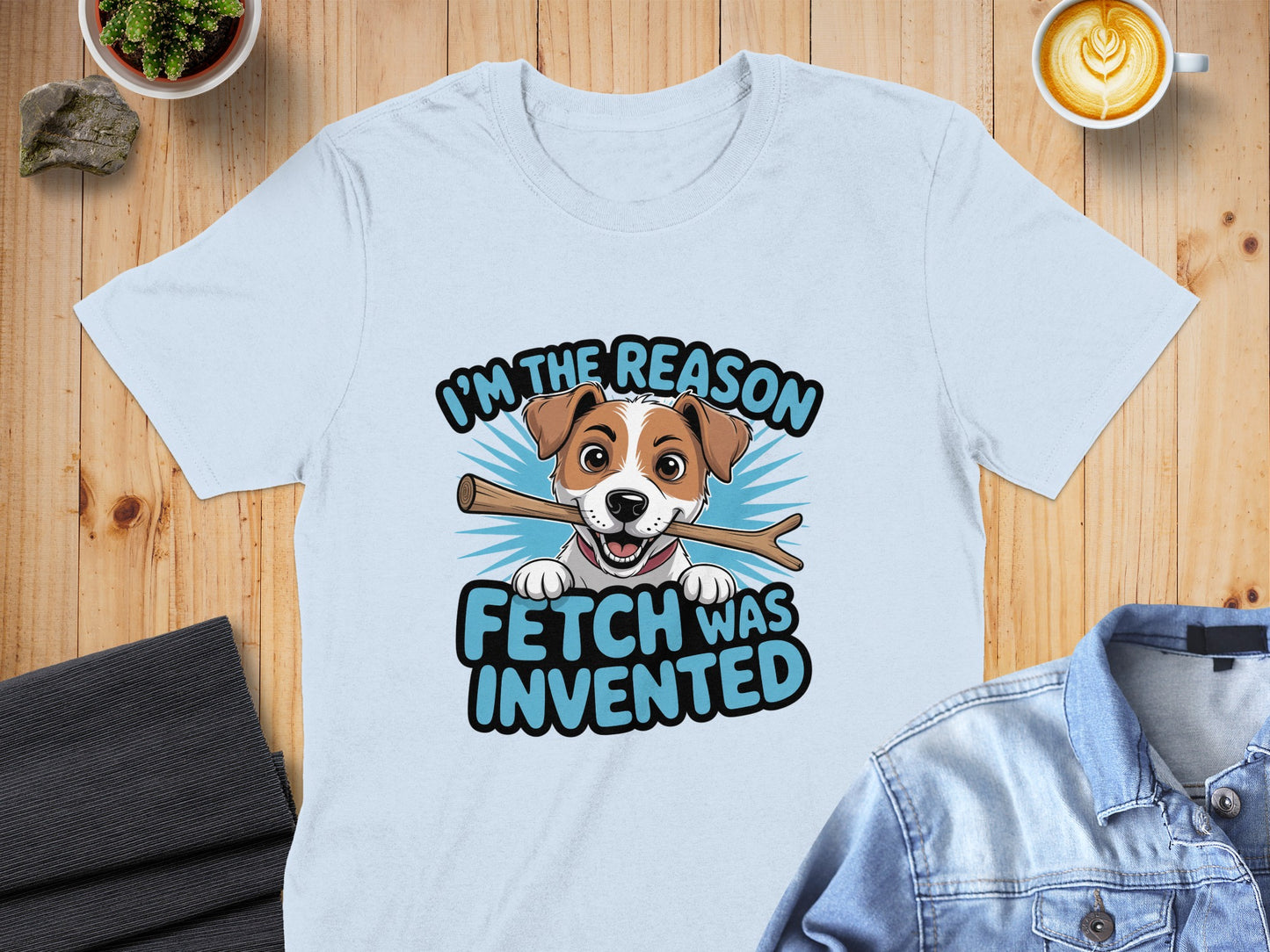 I'm The Reason Fetch Was Invented Dog T-Shirt product