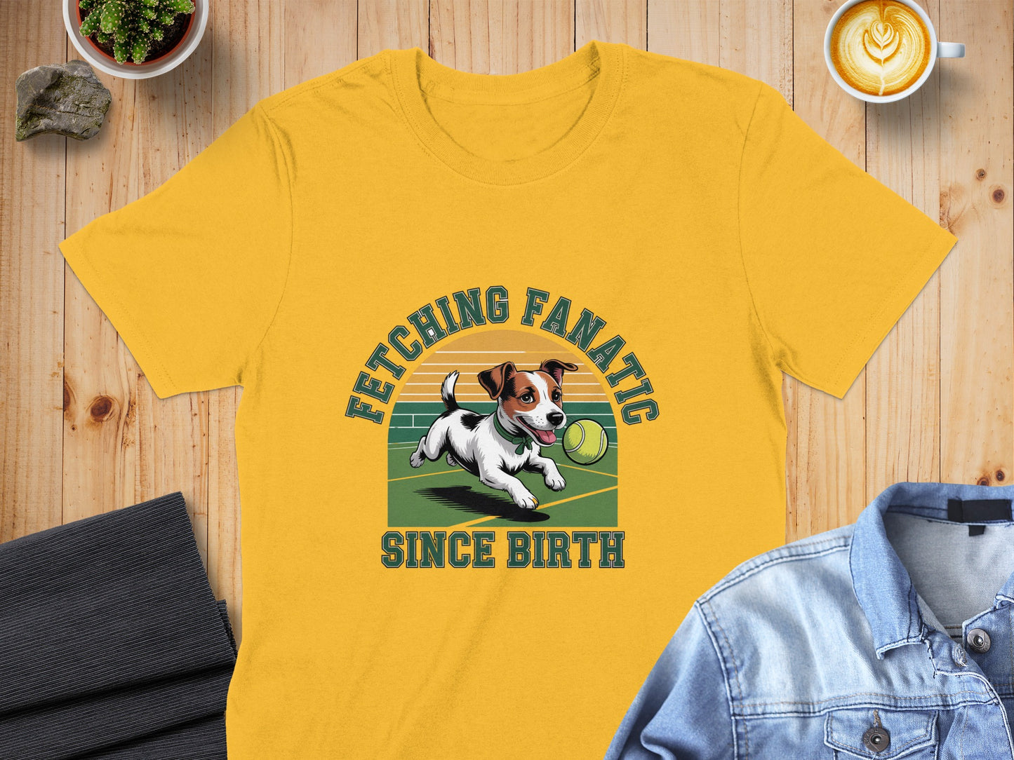 Fetching Fanatic Since Birth Graphic T-shirt product