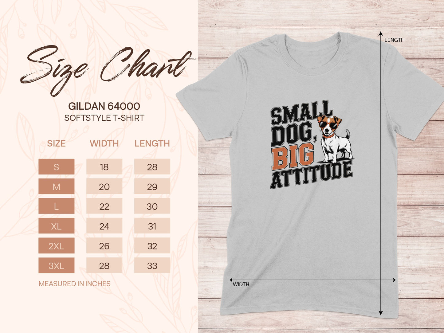 Small Dog Big Attitude T-Shirt product