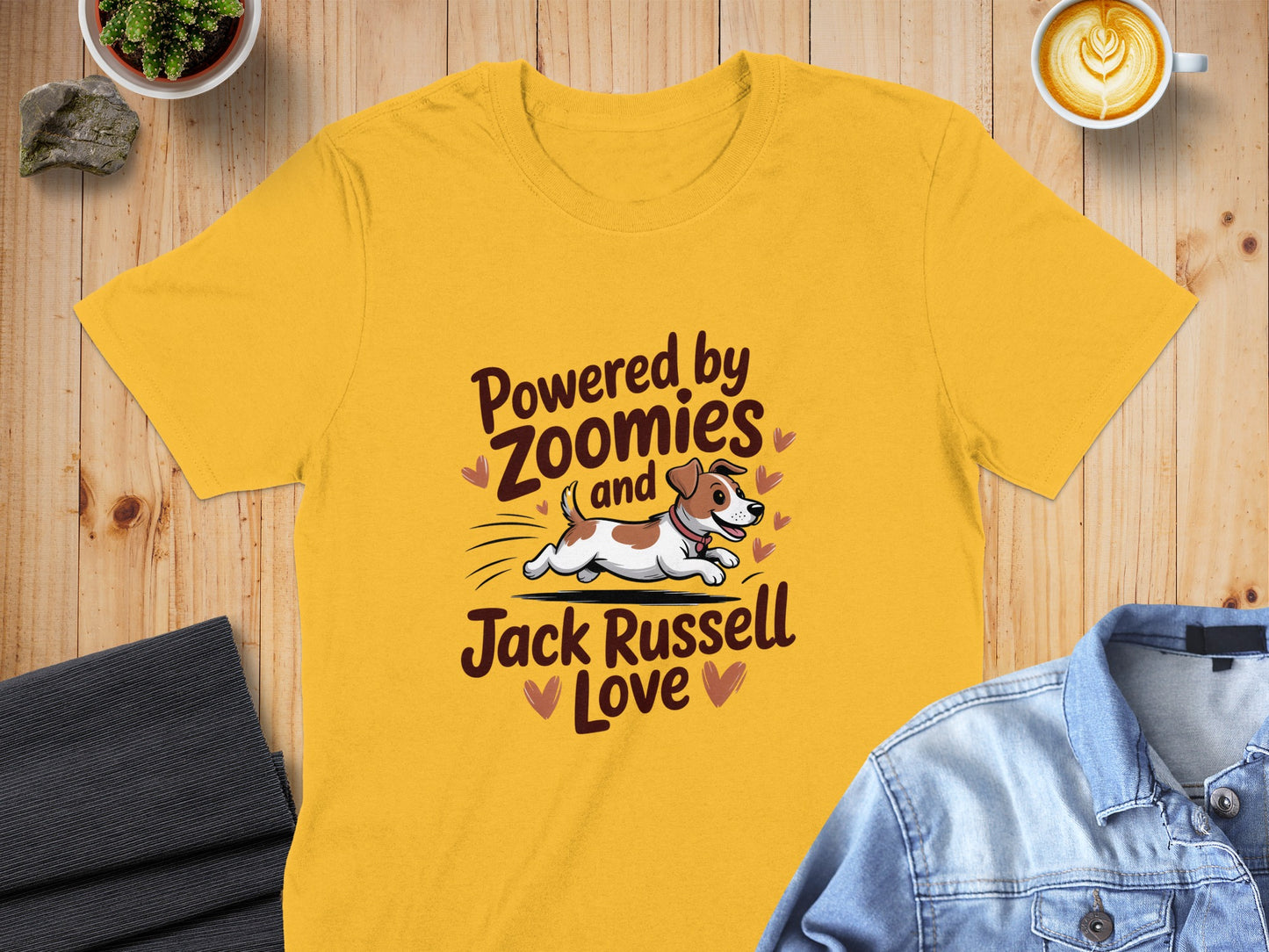 Powered by Zoomies Jack Russell Love T-shirt product