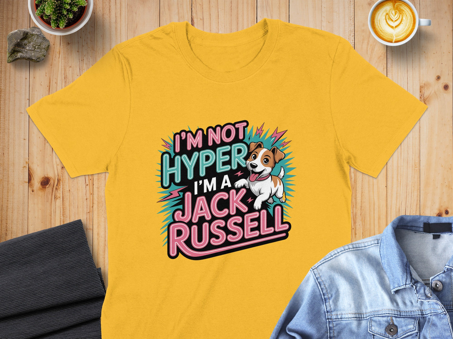 I'm Not Hyper I'm A Jack Russell Graphic Tee product type