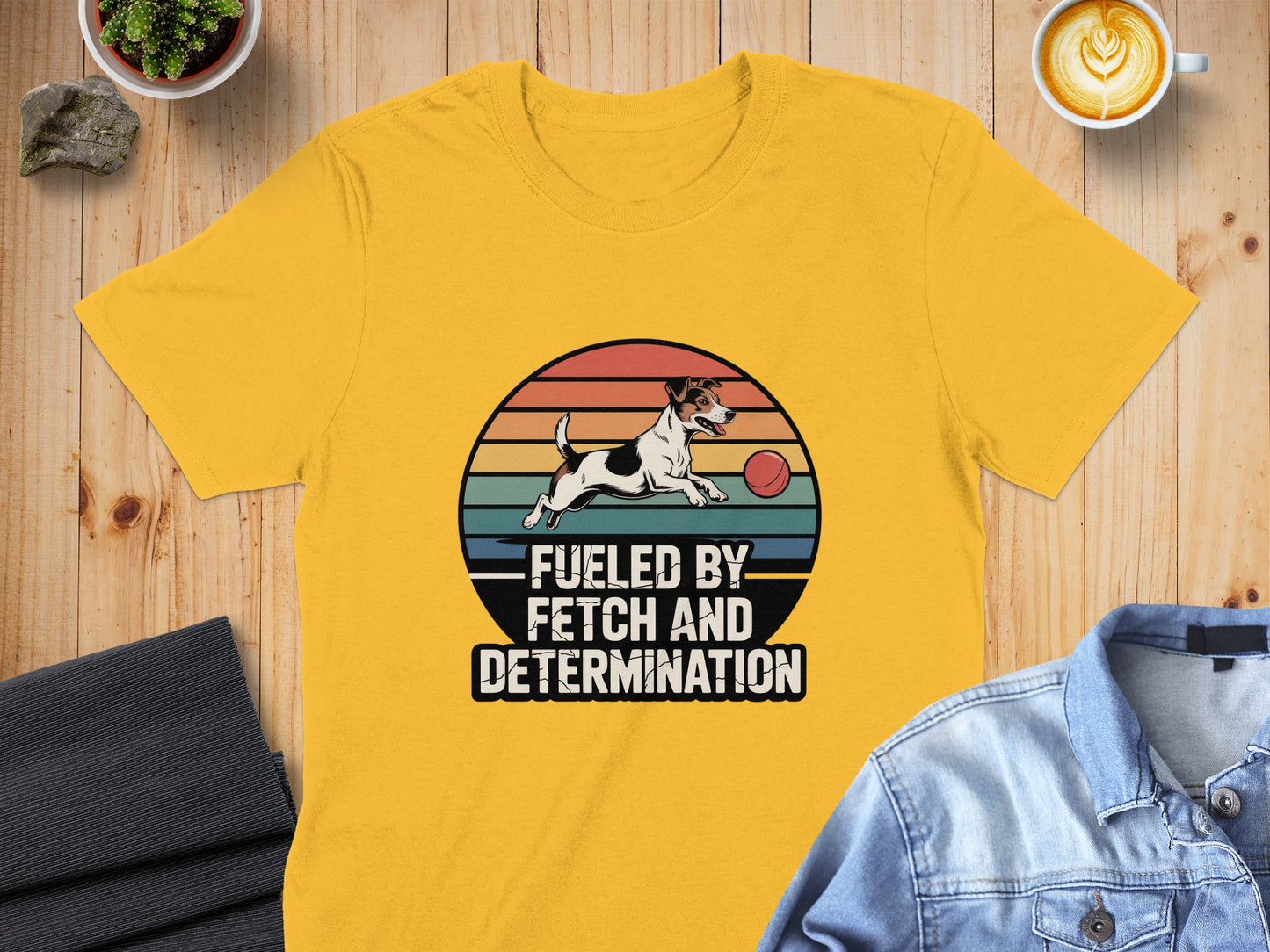 Fueled By Fetch And Determination T-shirt product