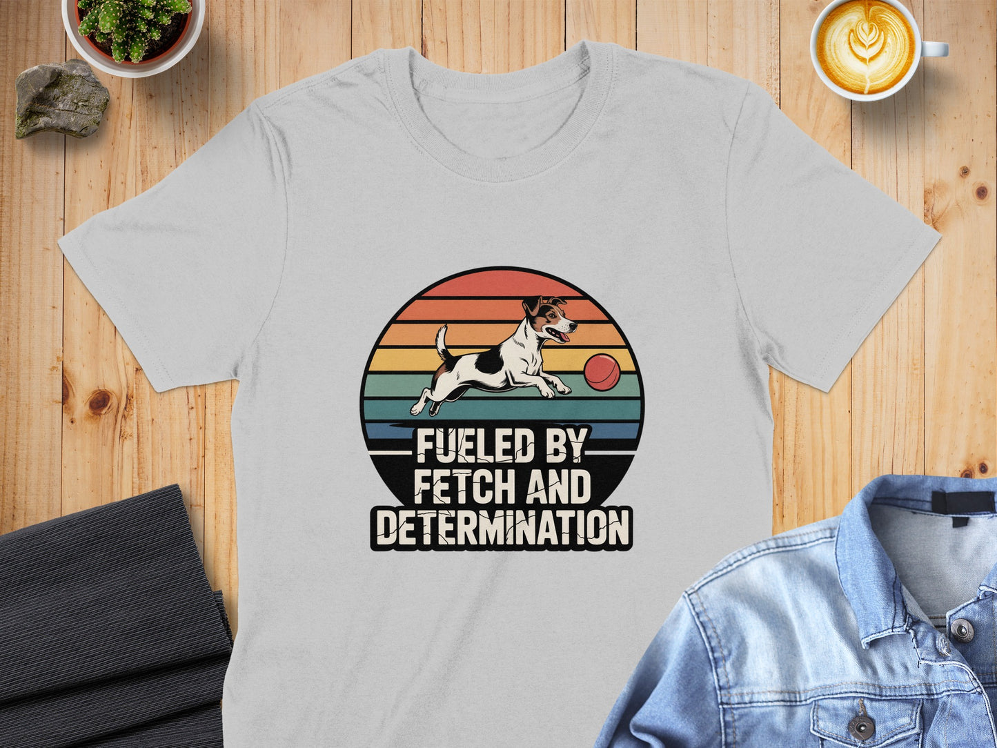 Fueled By Fetch And Determination T-Shirt product