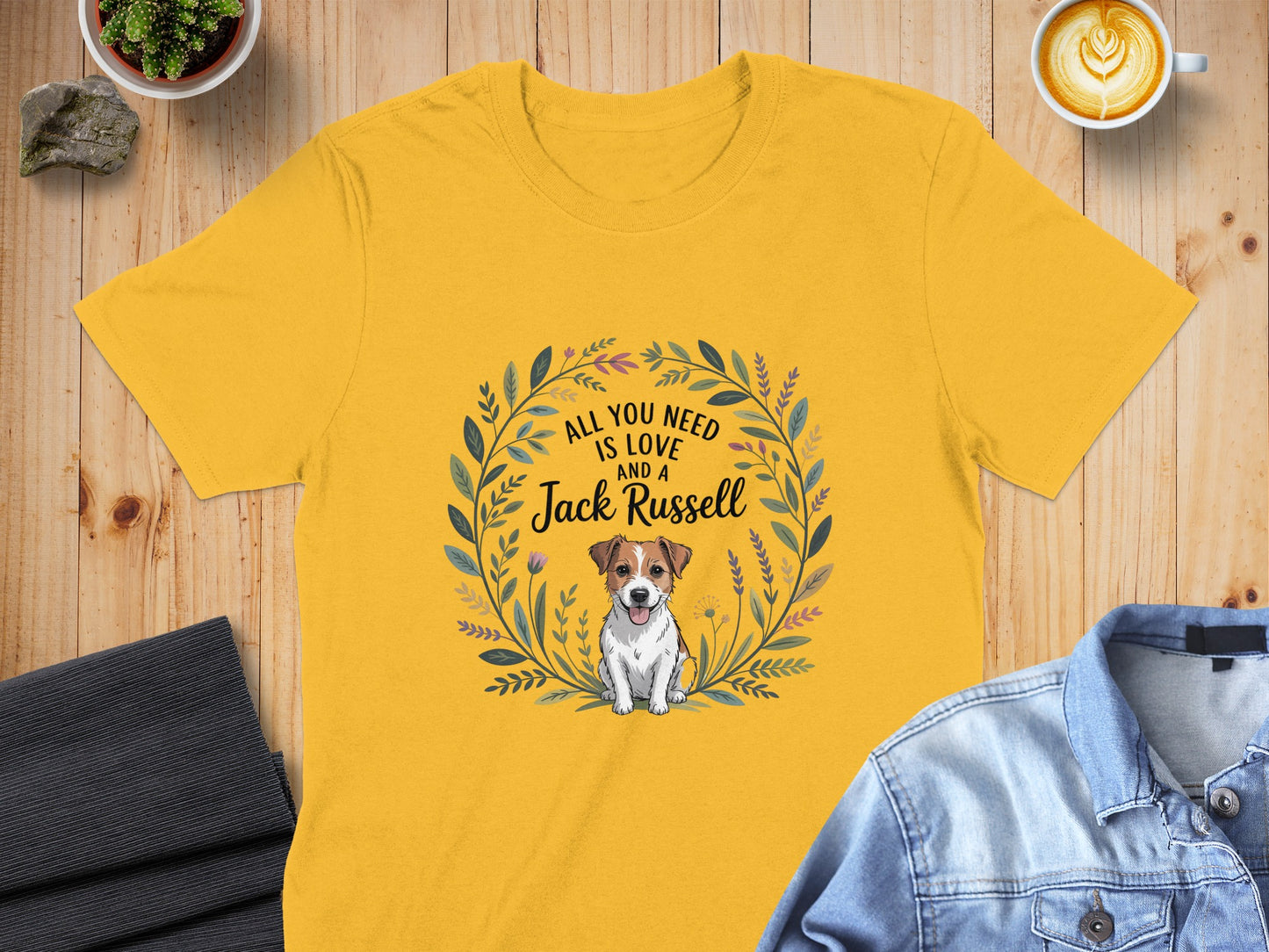 All You Need Is Love And Jack Russell T-shirt product