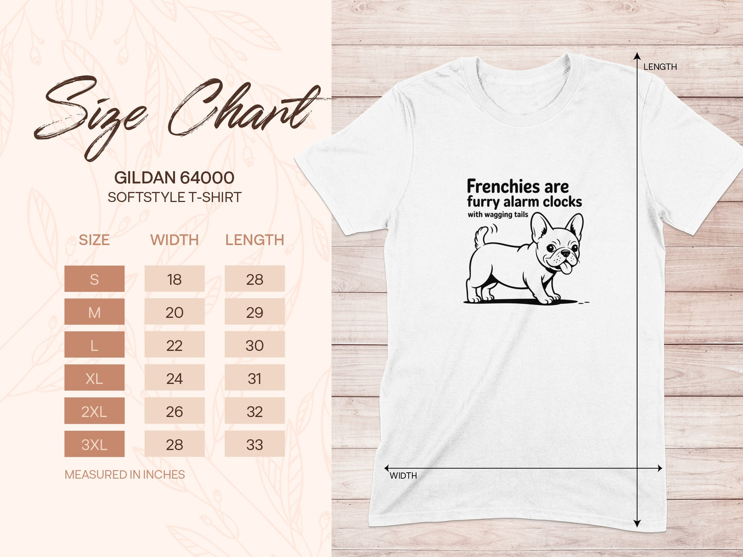 Frenchies are furry alarm clocks T-shirt product