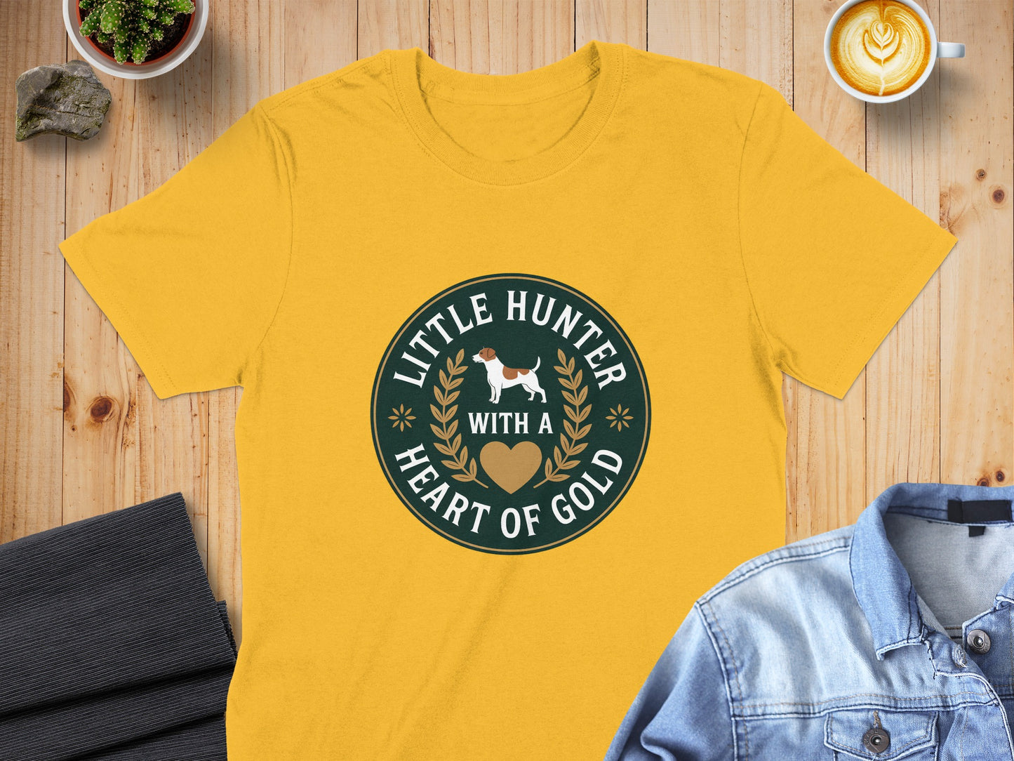 Little Hunter Heart of Gold Graphic T-Shirt product type