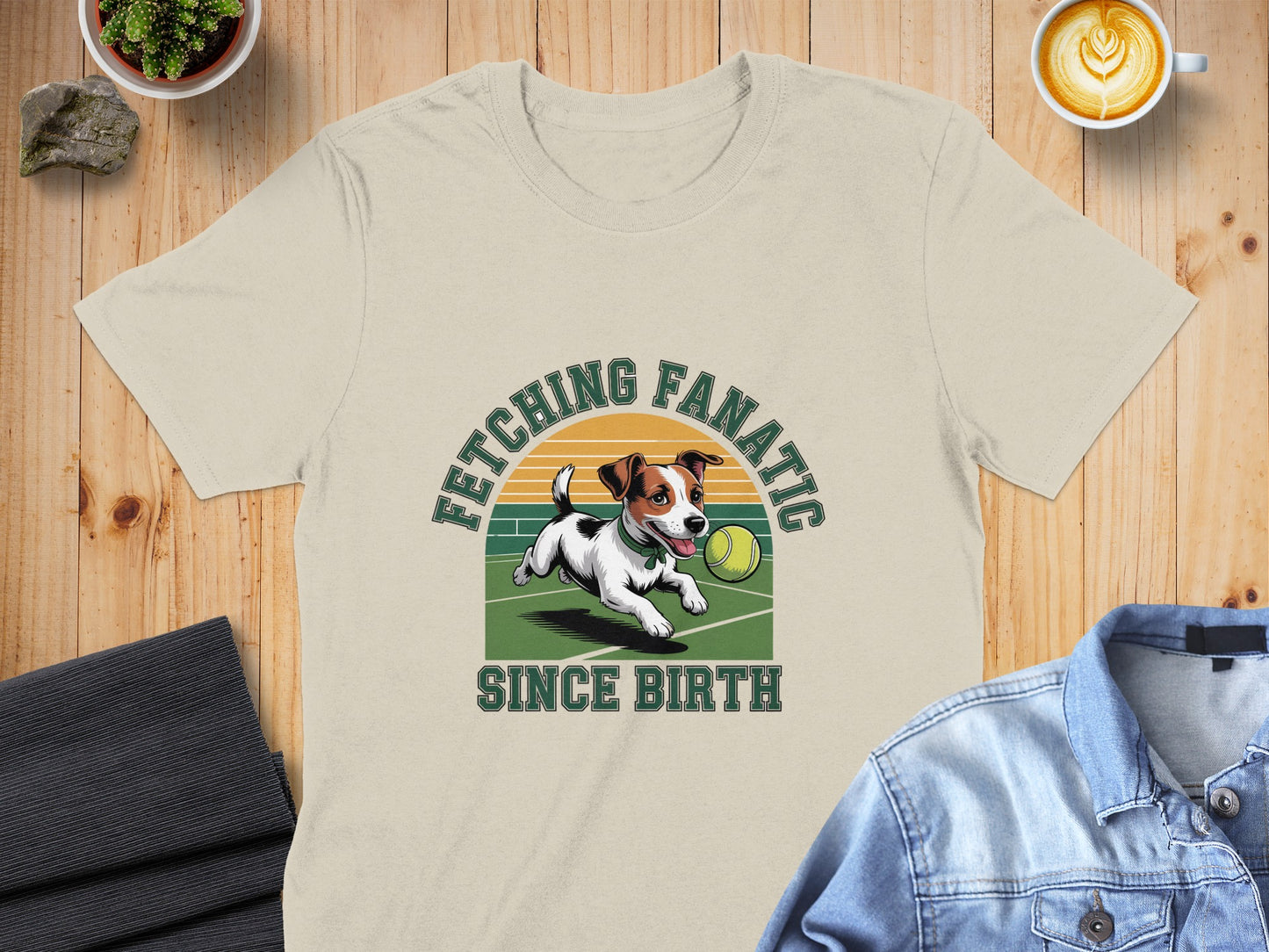 Fetching Fanatic Since Birth Graphic T-Shirt product