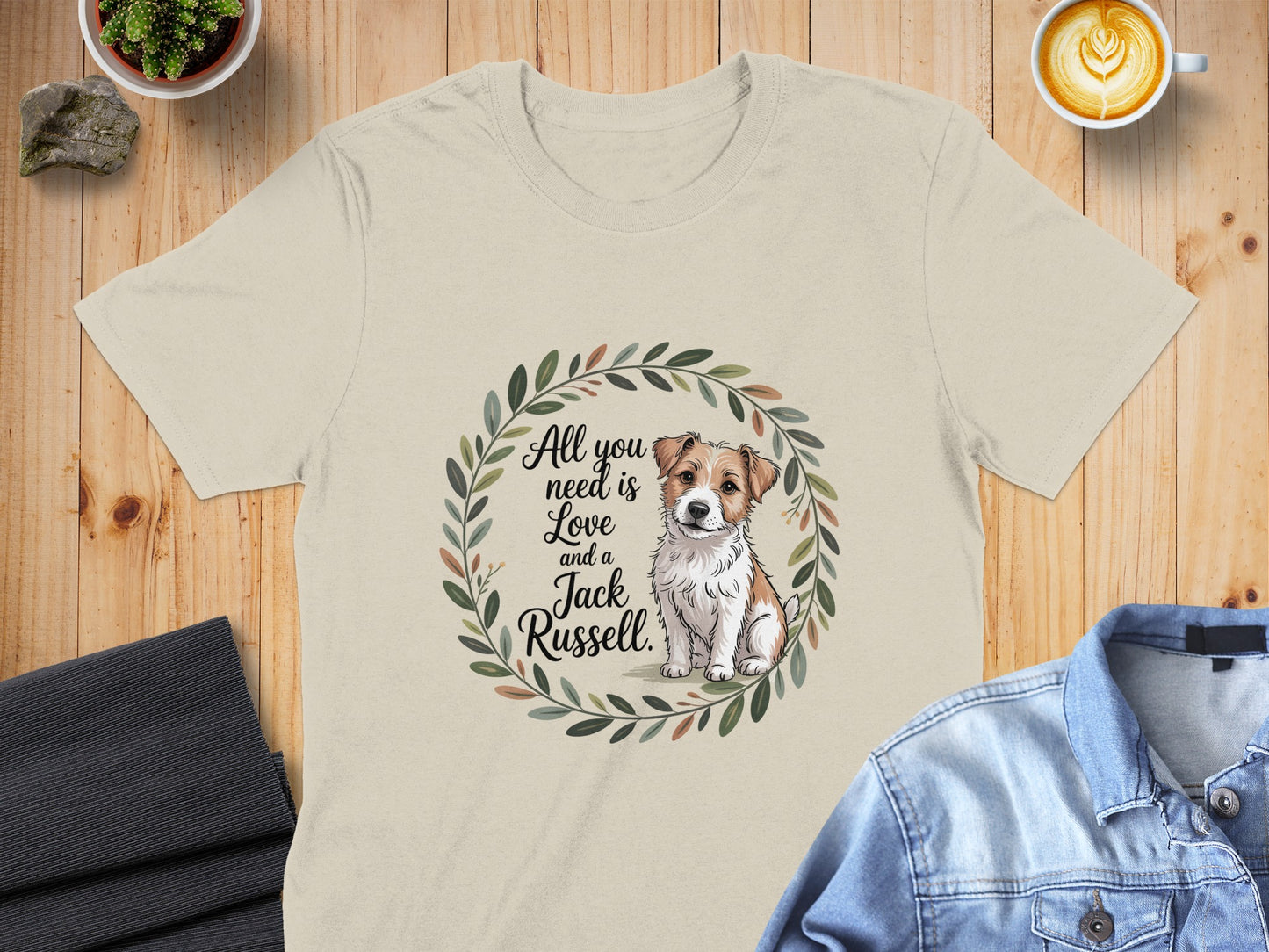 All You Need is Love and a Jack Russell T-shirt product