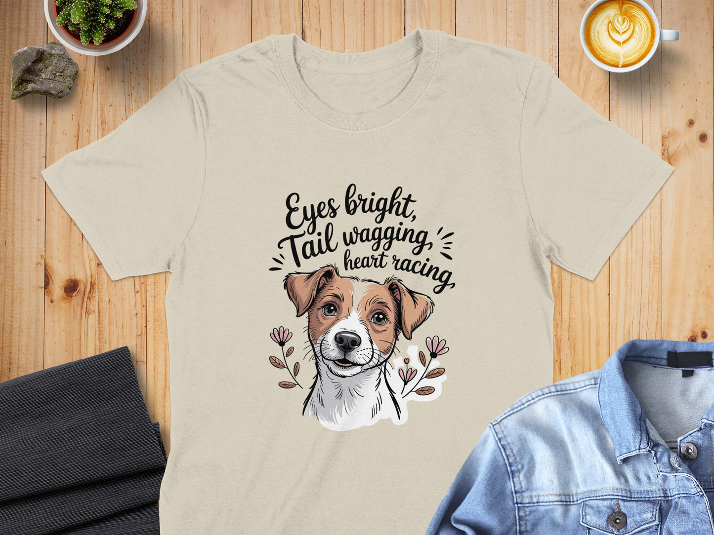 Eyes bright tail wagging heart racing product type