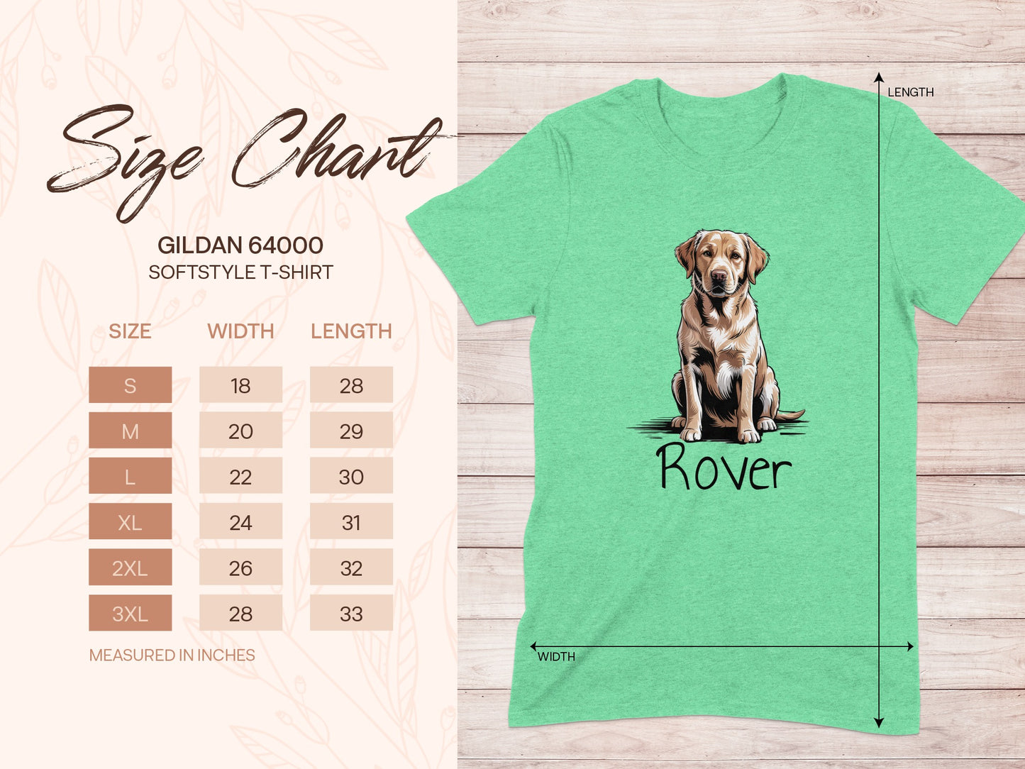 Rover Print Gildan 64000 Softstyle T-shirt product