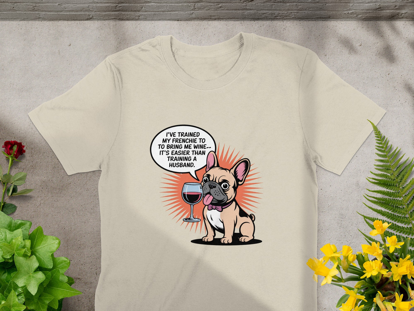 Cute French Bulldog Graphic Tee Funny Pet Lover product