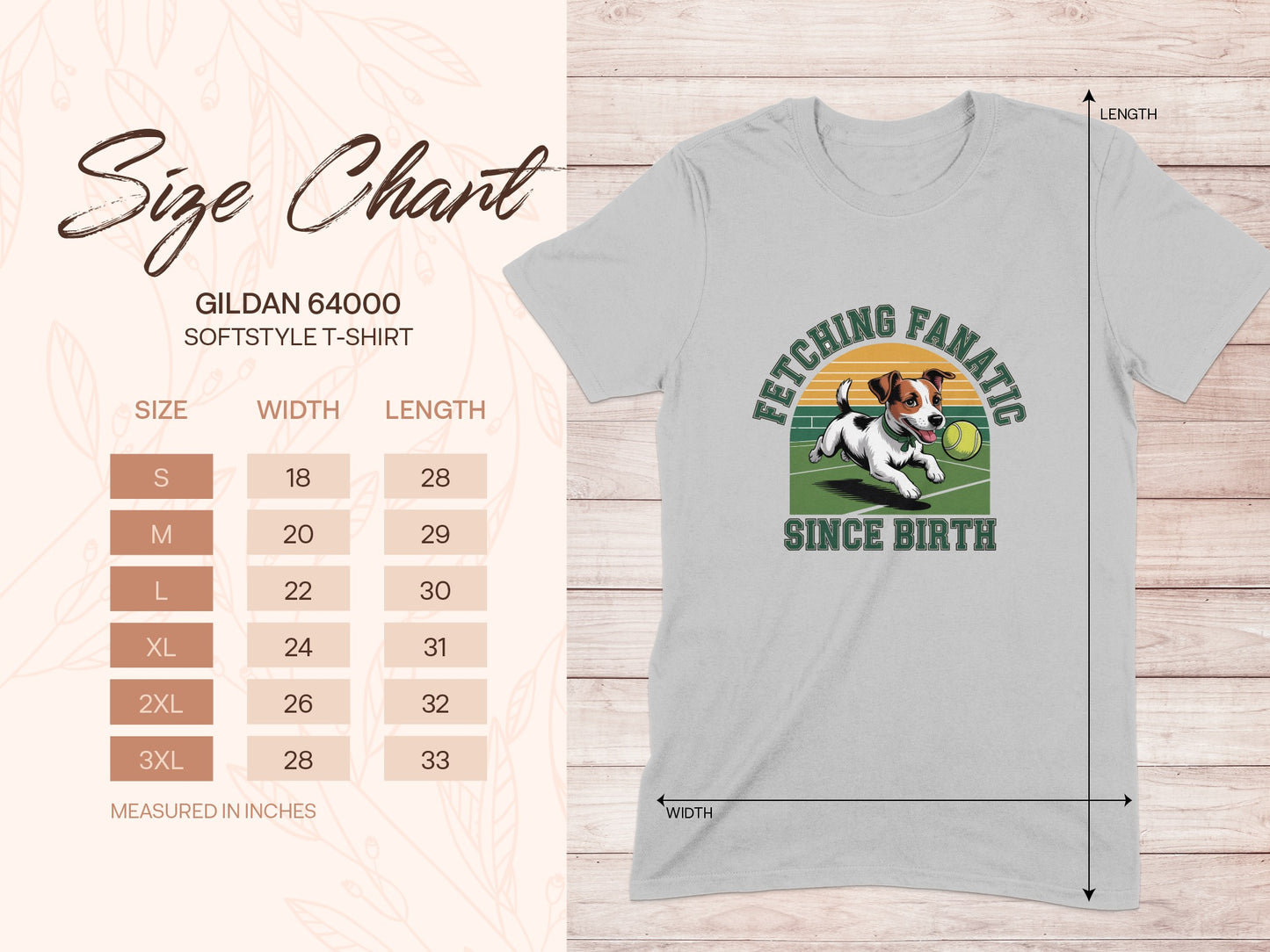 Fetching Fanatic Since Birth T-Shirt product
