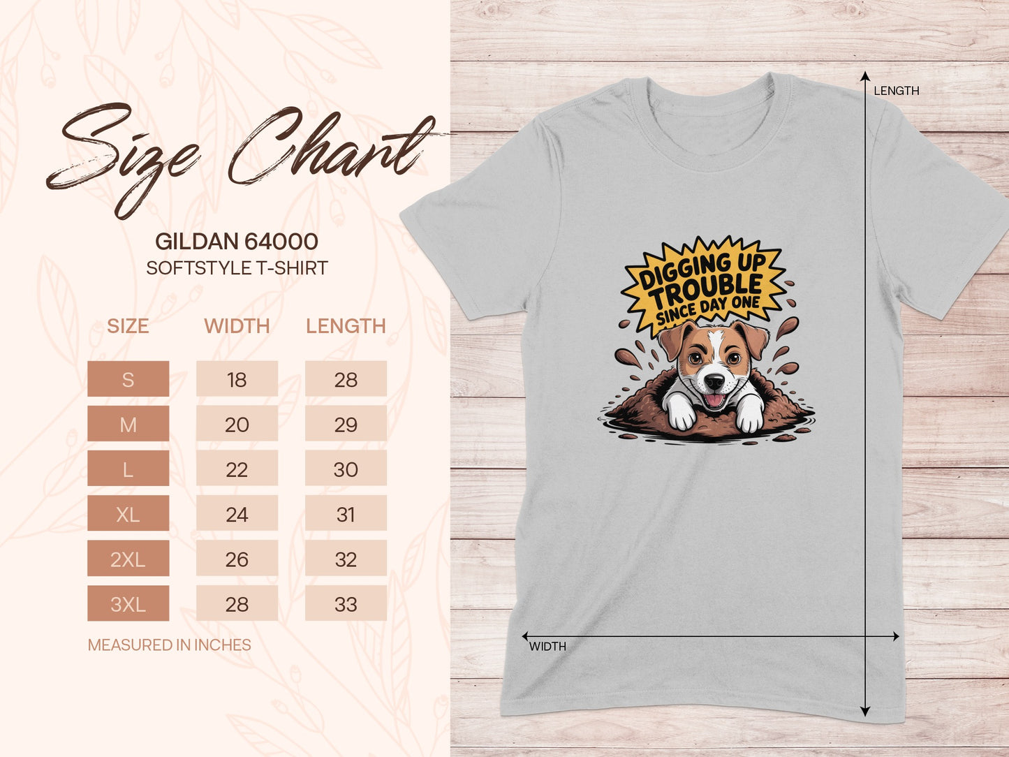 Digging Up Trouble Since Day One T-shirt product