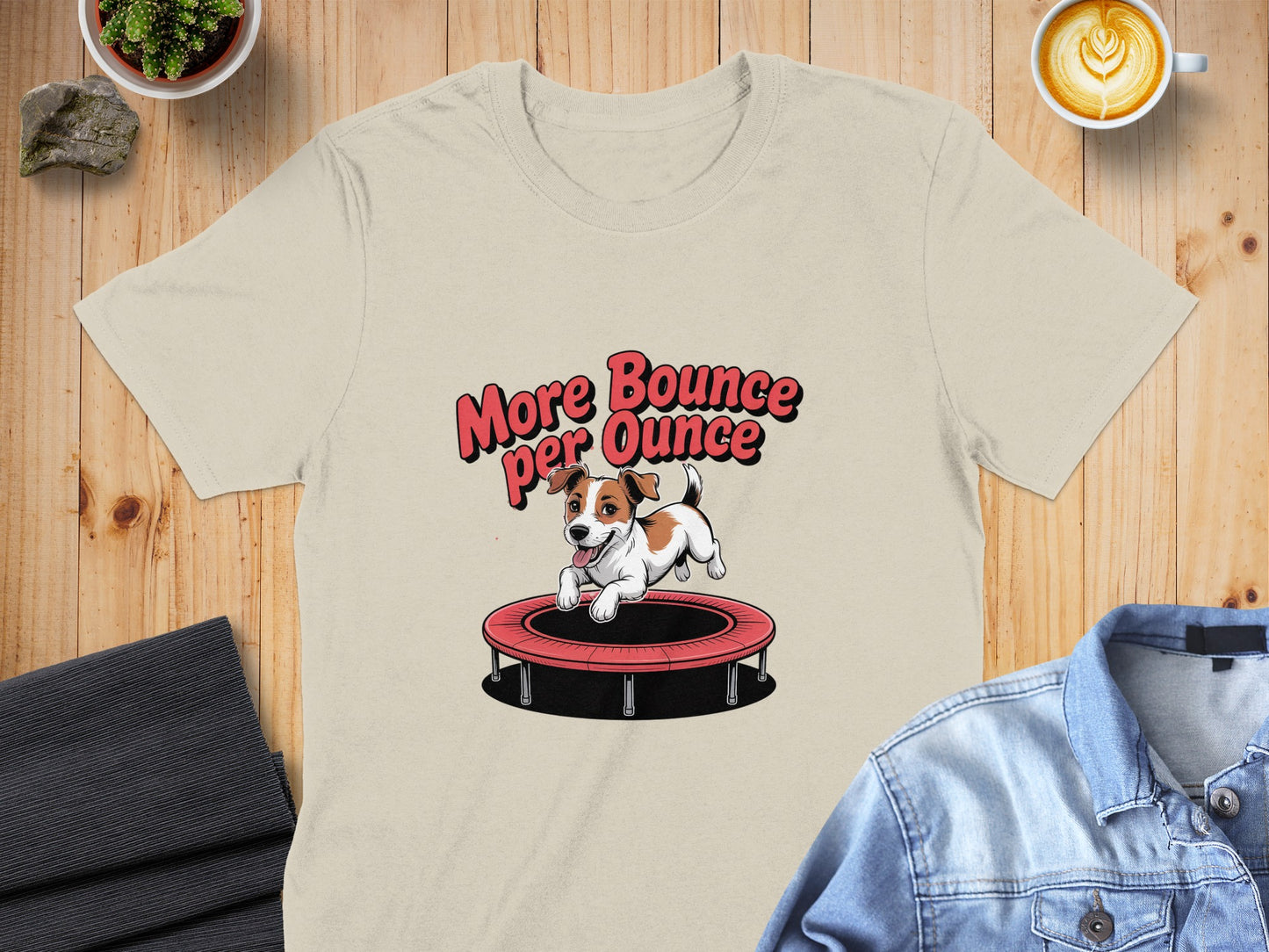 More Bounce Per Ounce Graphic Tee product type