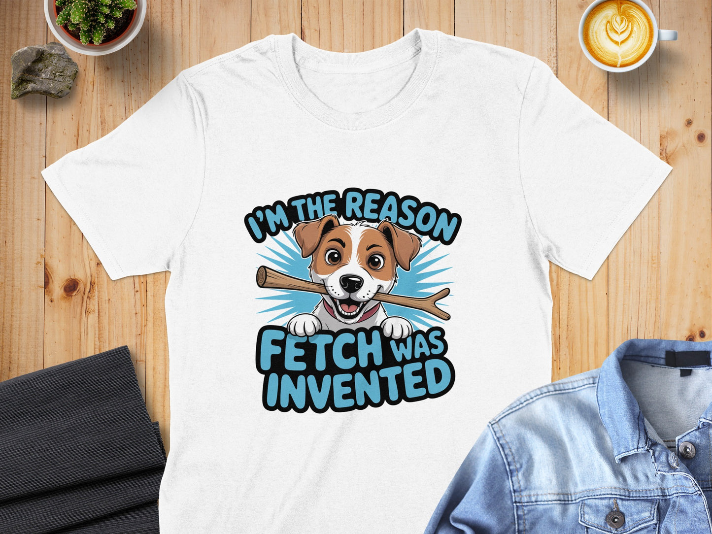 I'm The Reason Fetch Was Invented T-shirt product