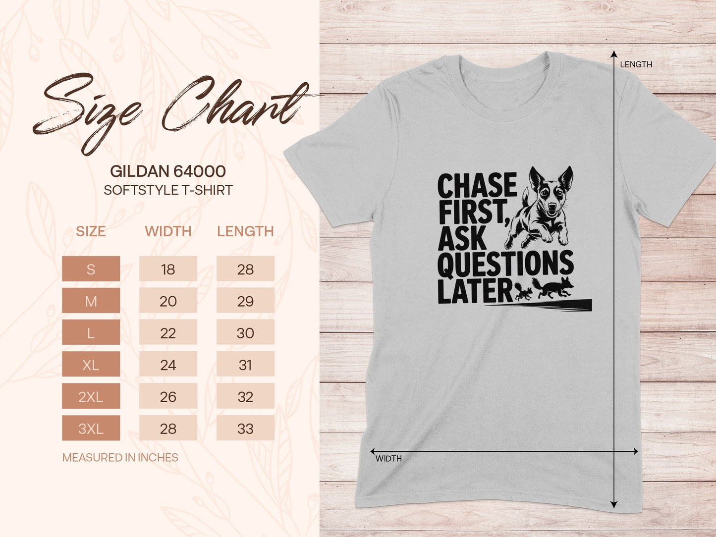 Chase First Ask Questions Later T-shirt product