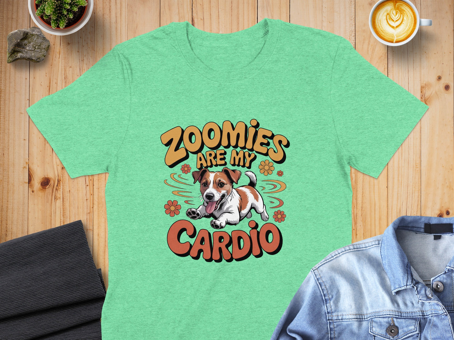 Zoomies Are My Cardio Cute Dog Graphic Shirt product