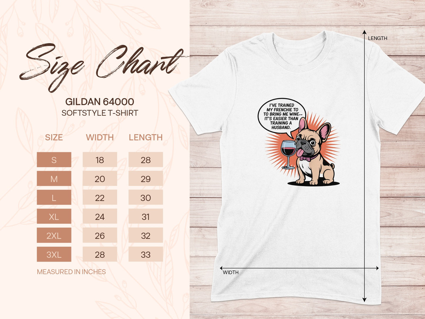 Funny French Bulldog and Wine Lover T-shirt product