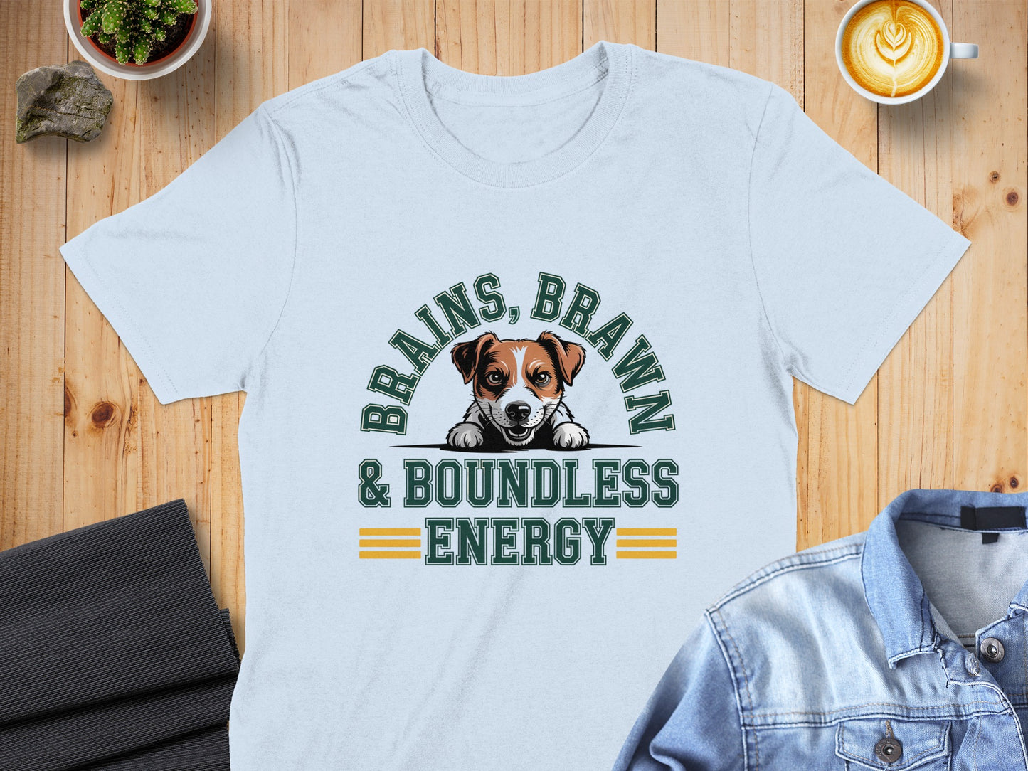 Brains Brawn Boundless Energy Graphic T-Shirt product
