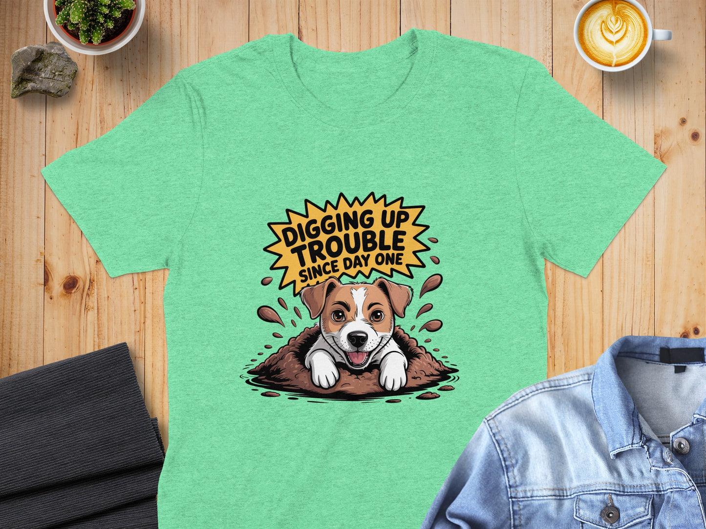 Digging Up Trouble Since Day One T-Shirt product