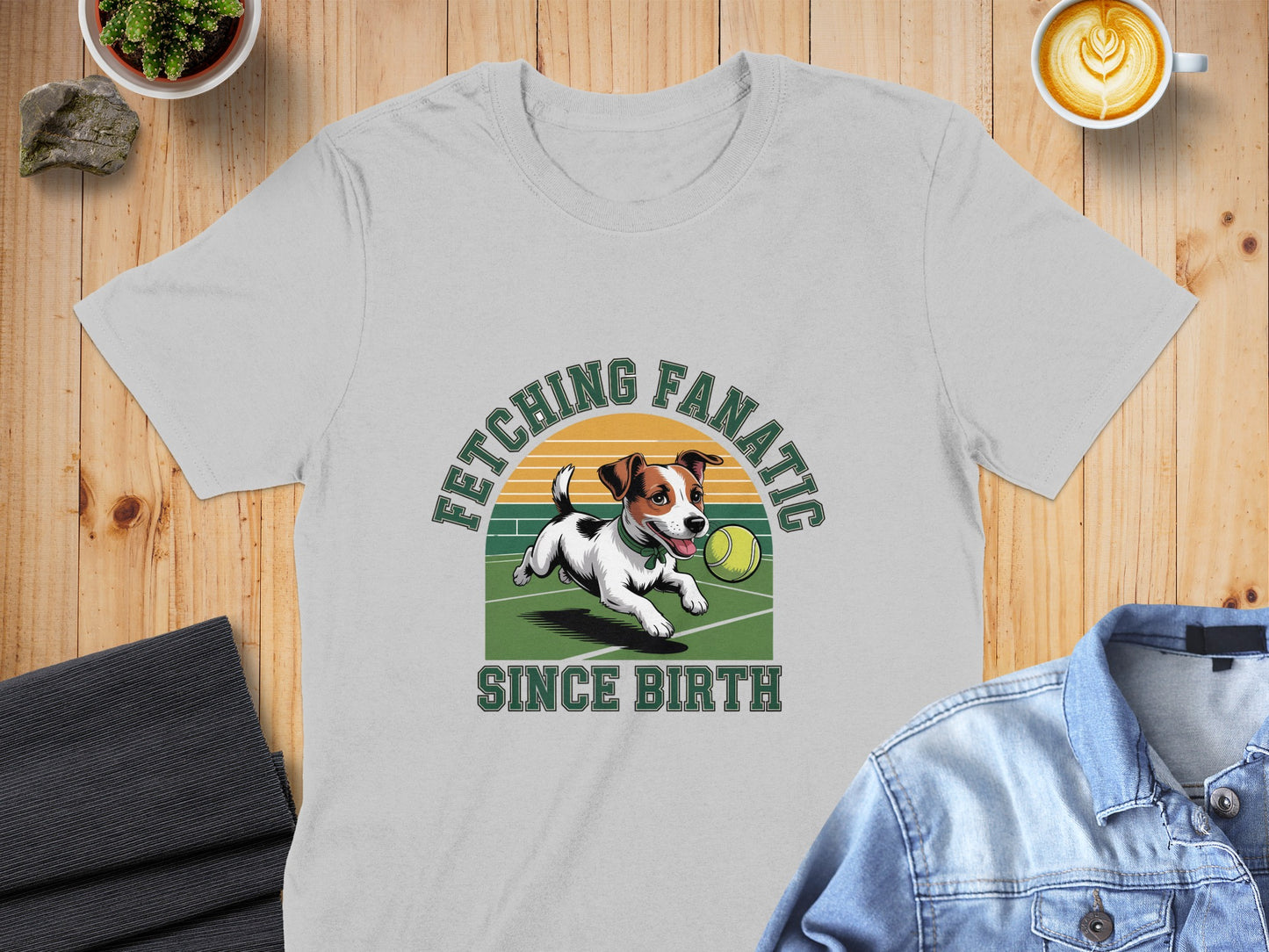 Fetching Fanatic Since Birth Graphic Shirt product