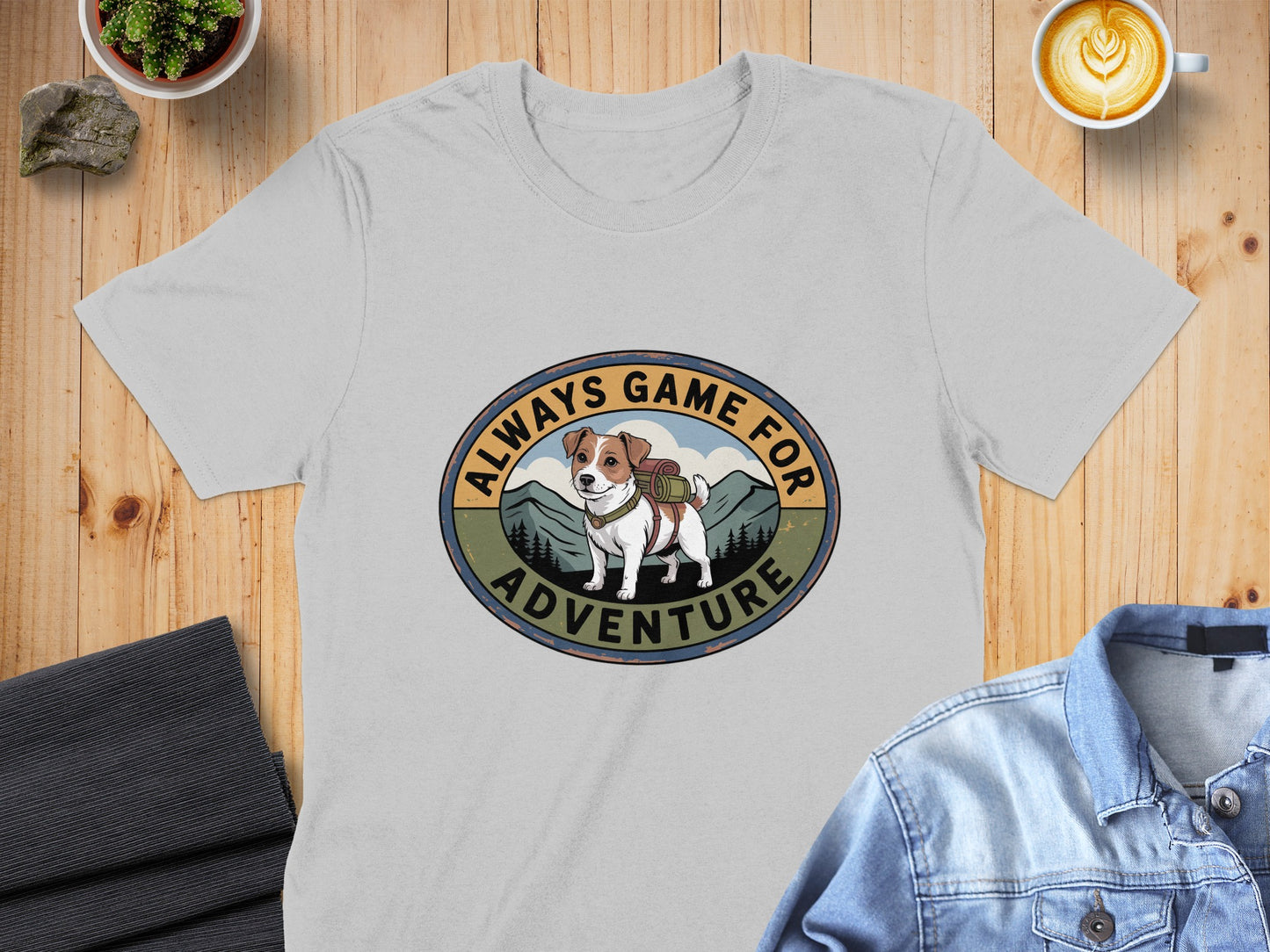 Always Game for Adventure Dog Graphic T-shirt product