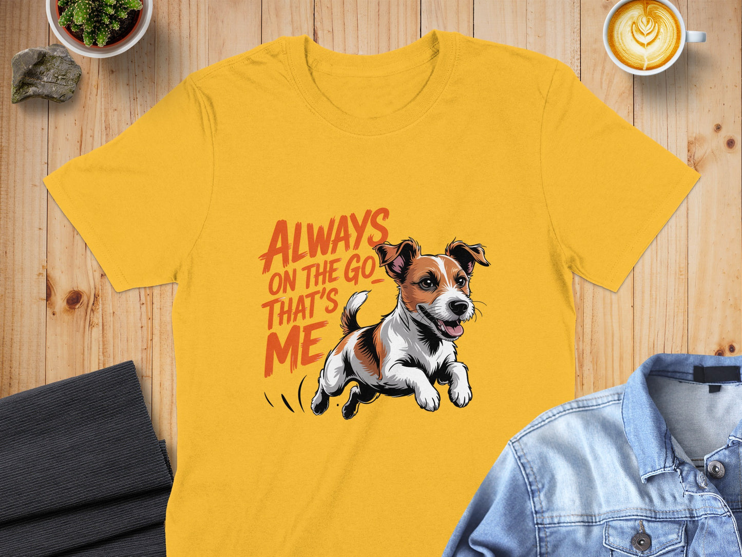 Always On The Go That's Me Dog Graphic Shirt product