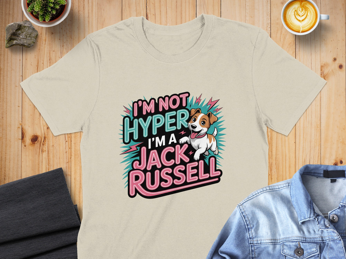 I'm Not Hyper I'm a Jack Russell t-shirt product