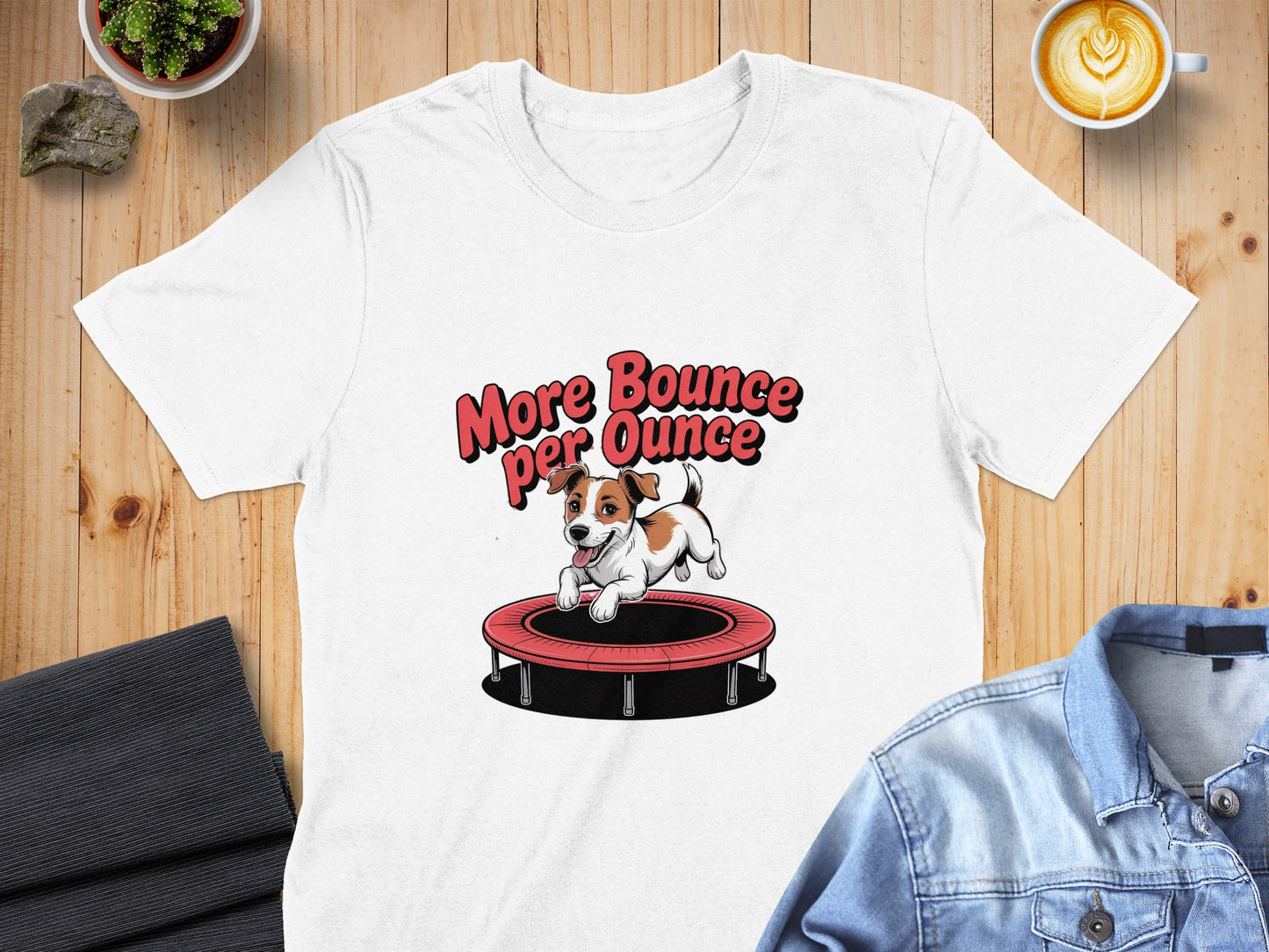 More Bounce Per Ounce Dog Trampoline T-Shirt product