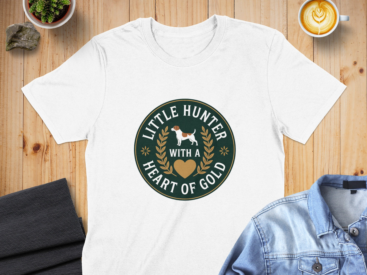 Little Hunter Heart of Gold Graphic Tee product type