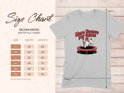 More Bounce per Ounce Dog T-shirt product type