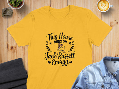 This House Runs on Jack Russell Energy T-shirt product