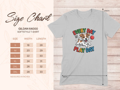 Every Day Is Play Day Dog T-Shirt product type