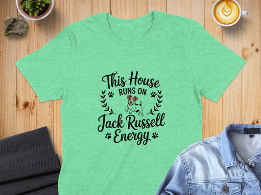 This House Runs on Jack Russell Energy T-Shirt product type