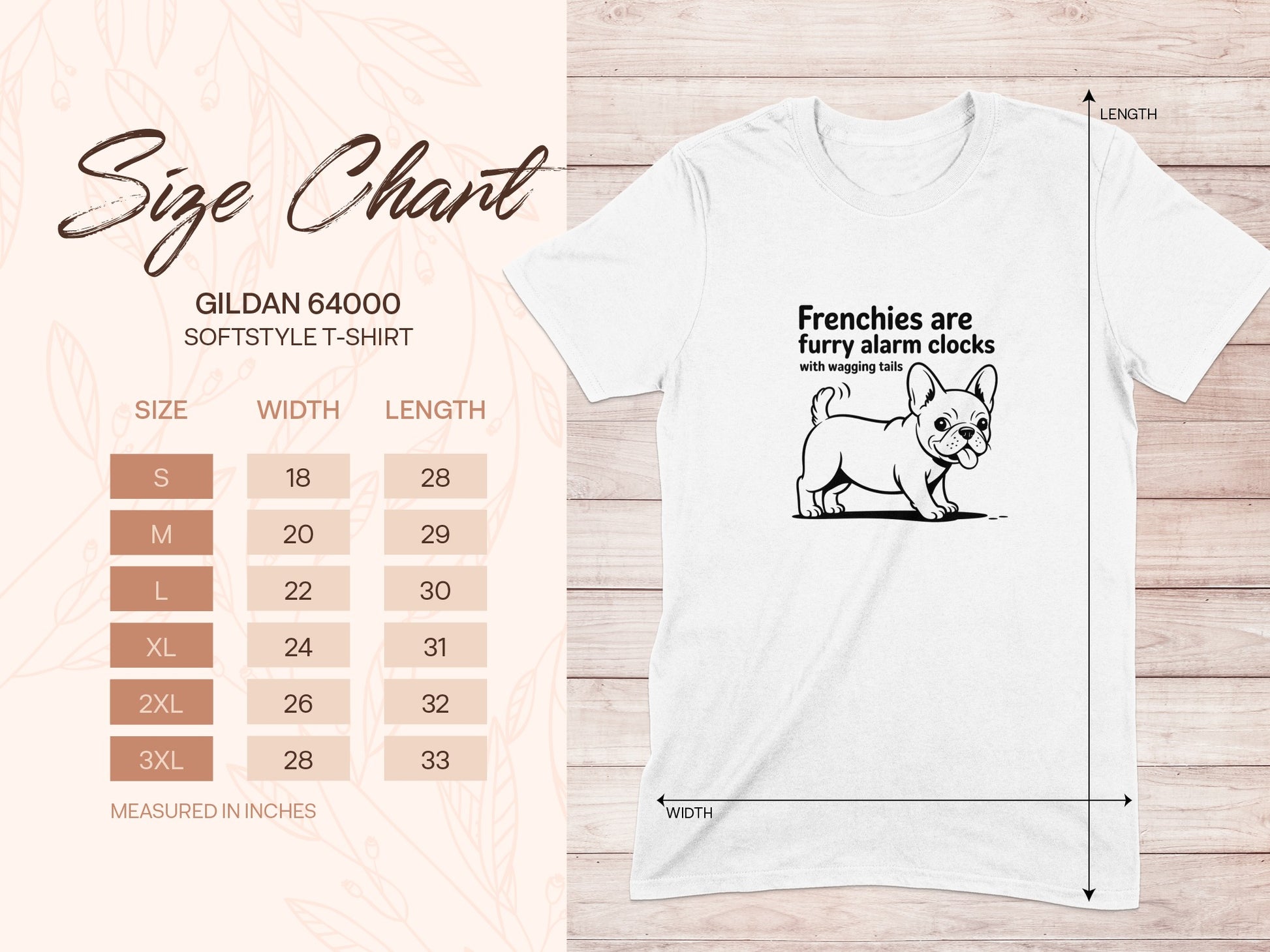 Frenchies are furry alarm clocks T-shirt product