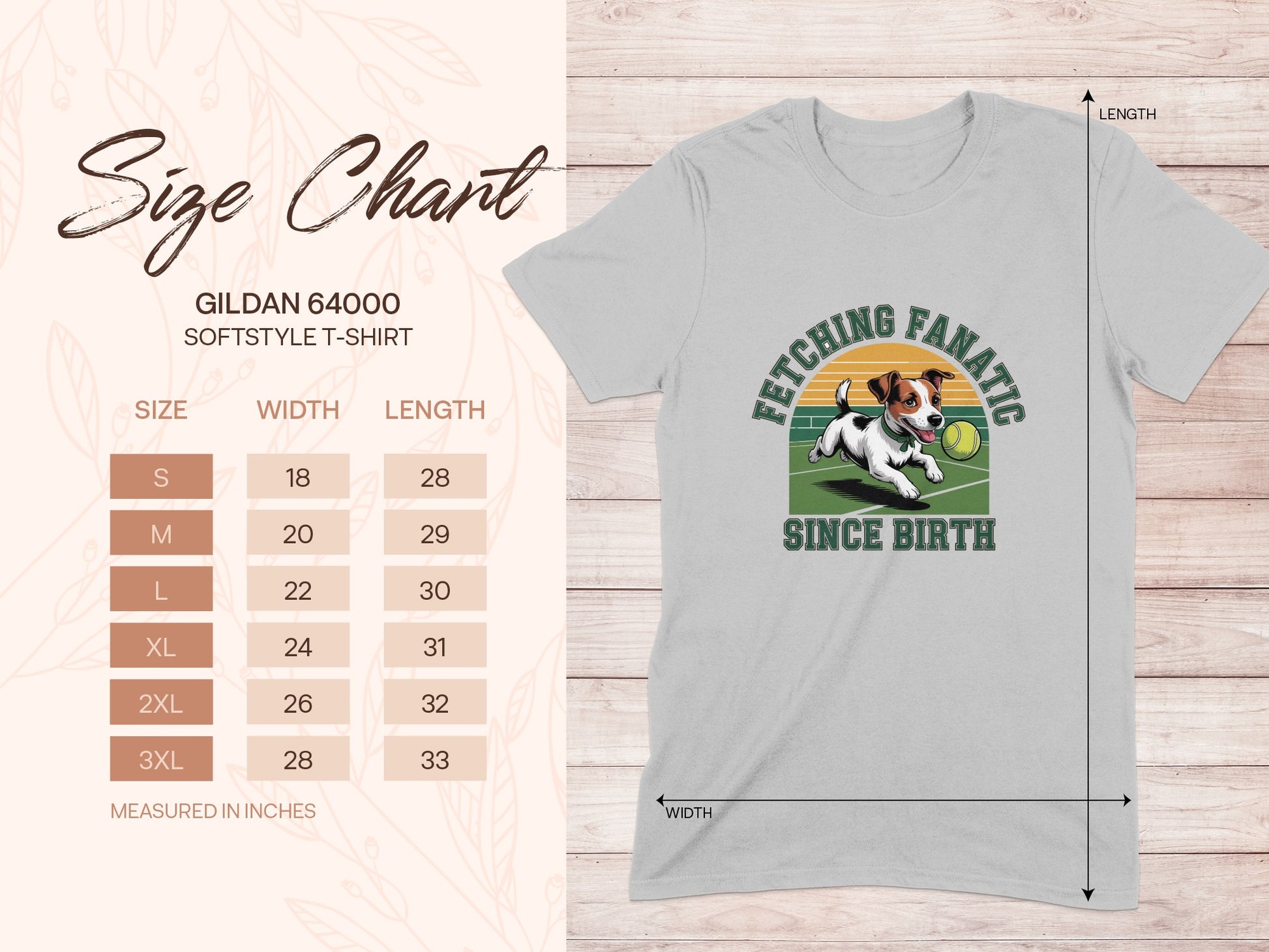 Fetching Fanatic Since Birth T-Shirt product