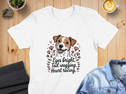 Eyes bright Tail wagging Heart racing product type