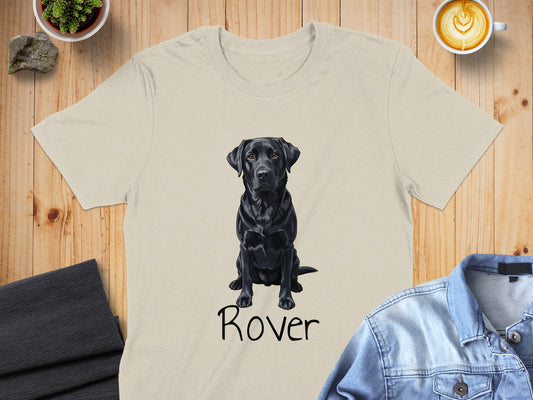 Black Labrador Retriever Named Rover product type