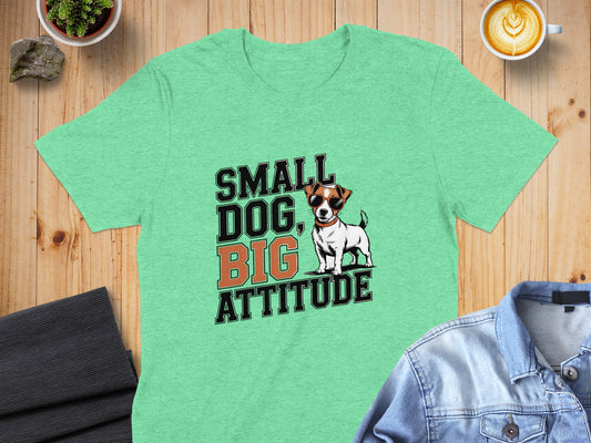 Small Dog Big Attitude T-shirt product