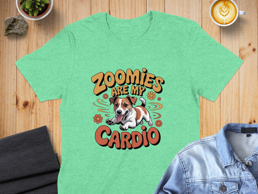 Zoomies Are My Cardio Cute Dog Graphic Shirt product