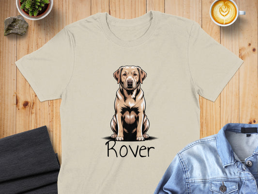 Adorable Rover Dog Print T-shirt for Casual Wear product type